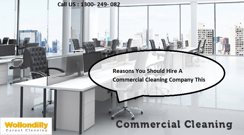 Reasons You Should Hire A Commercial Cleaning Company This New Year